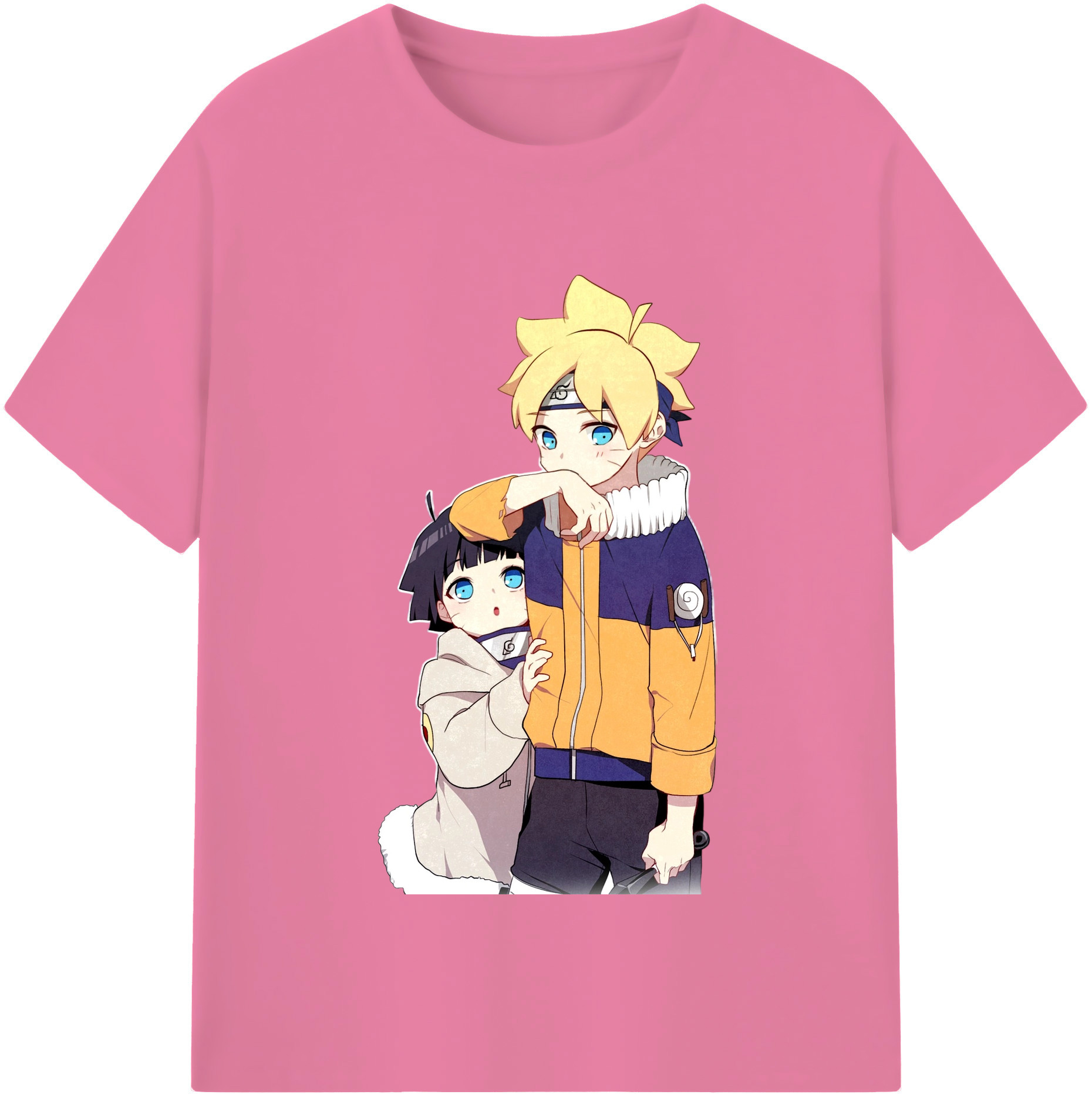 （画像用） NARUTO -ナルト- うずまき ボルト Uzumaki Boruto 綿100％半袖Tシャツ（フロントプリント）